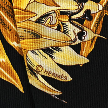 Hermes Silk Passiflores Scarf 90 4 of 4