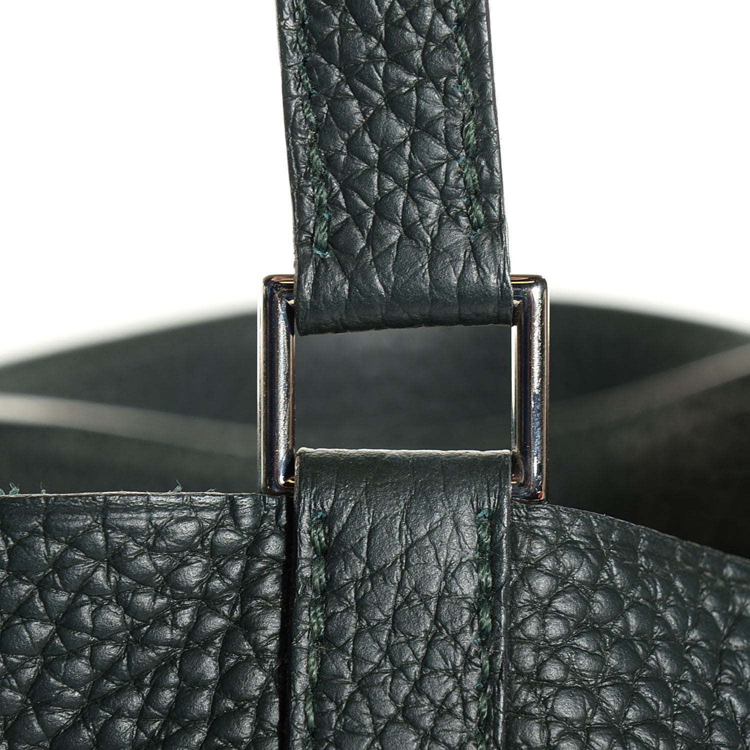 Hermes Taurillon Clemence Picotin Lock 18 Vert Fonce 27 of 30