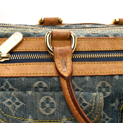 Louis Vuitton Monogram Denim Neo Speedy Blue 13 of 13