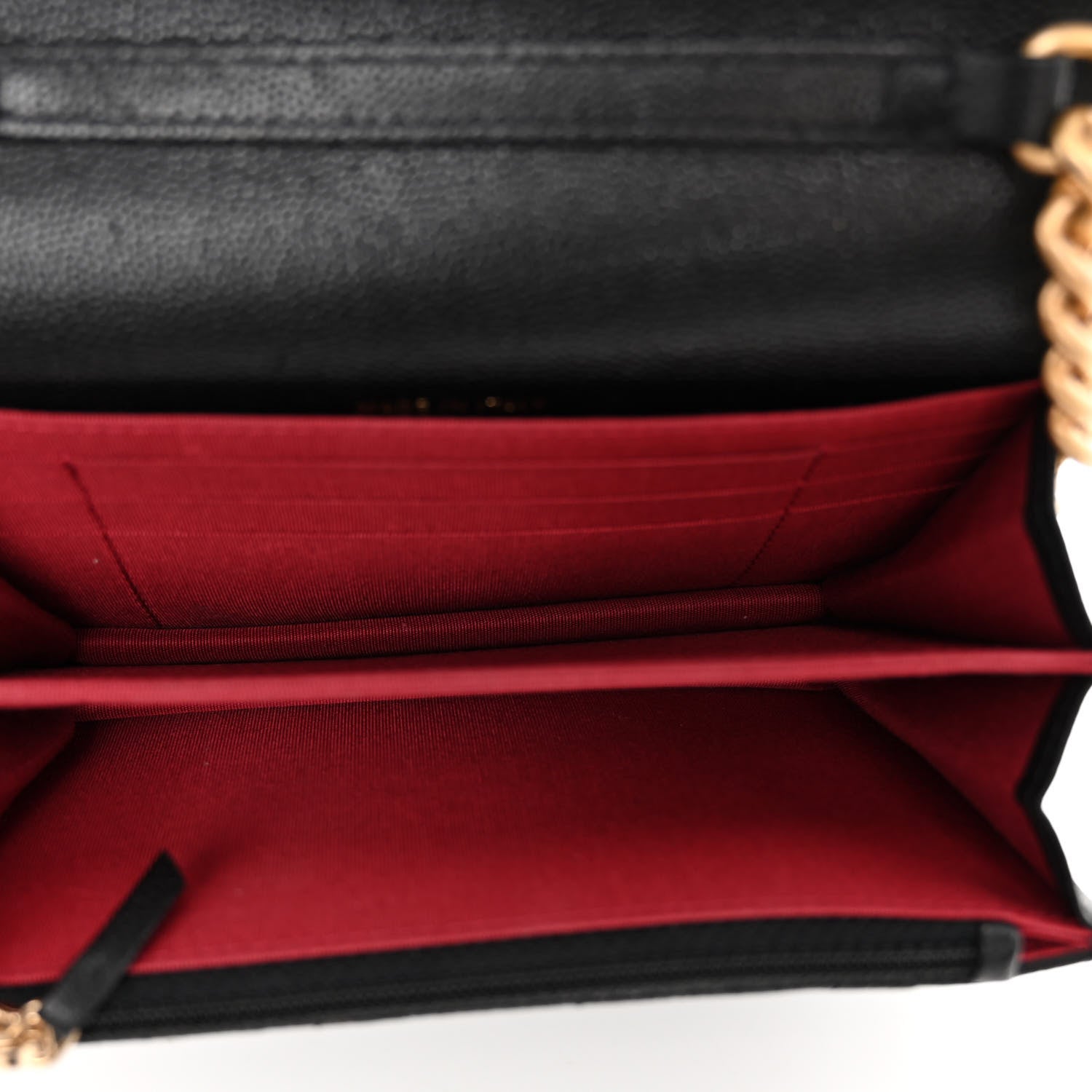 Chanel Caviar Quilted Mini Bracelet On Chain Wallet On Chain WOC Black 5 of 11