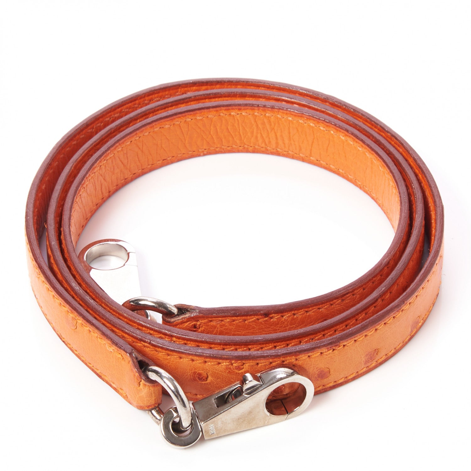 Hermes Ostrich Kelly Sellier 32 Orange 29 of 35