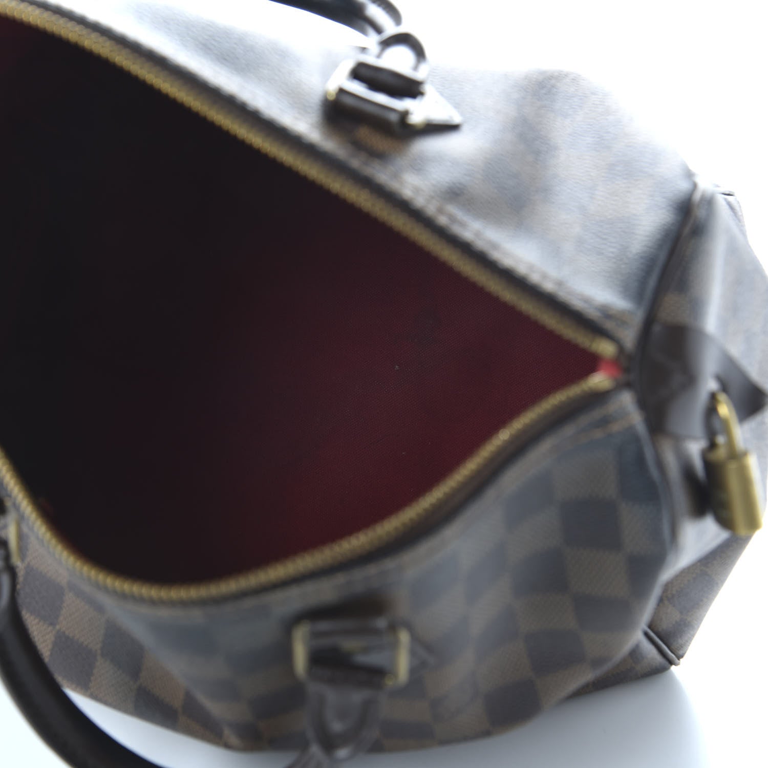 Louis Vuitton Damier Ebene Speedy 30 5 of 10