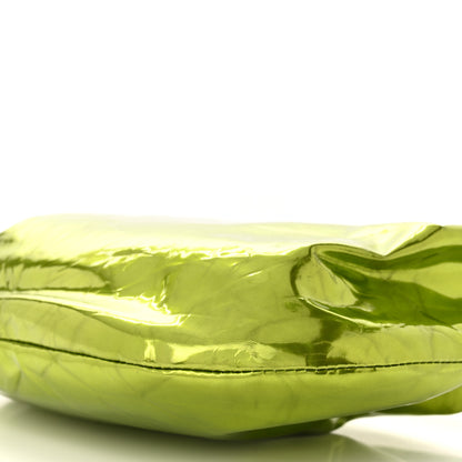 Bottega Veneta Metallic Crushed Calfskin Mini Jodie Chlorophyll 10 of 10
