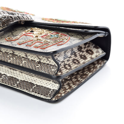 Gucci GG Supreme Monogram Elaphe Elephant Embroidered Small Dionysus Shoulder Bag 9 of 9