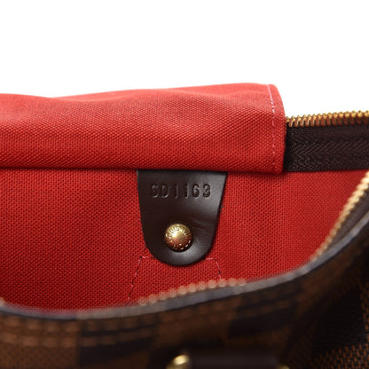 Louis Vuitton Damier Ebene Speedy Bandouliere 30 7 of 11