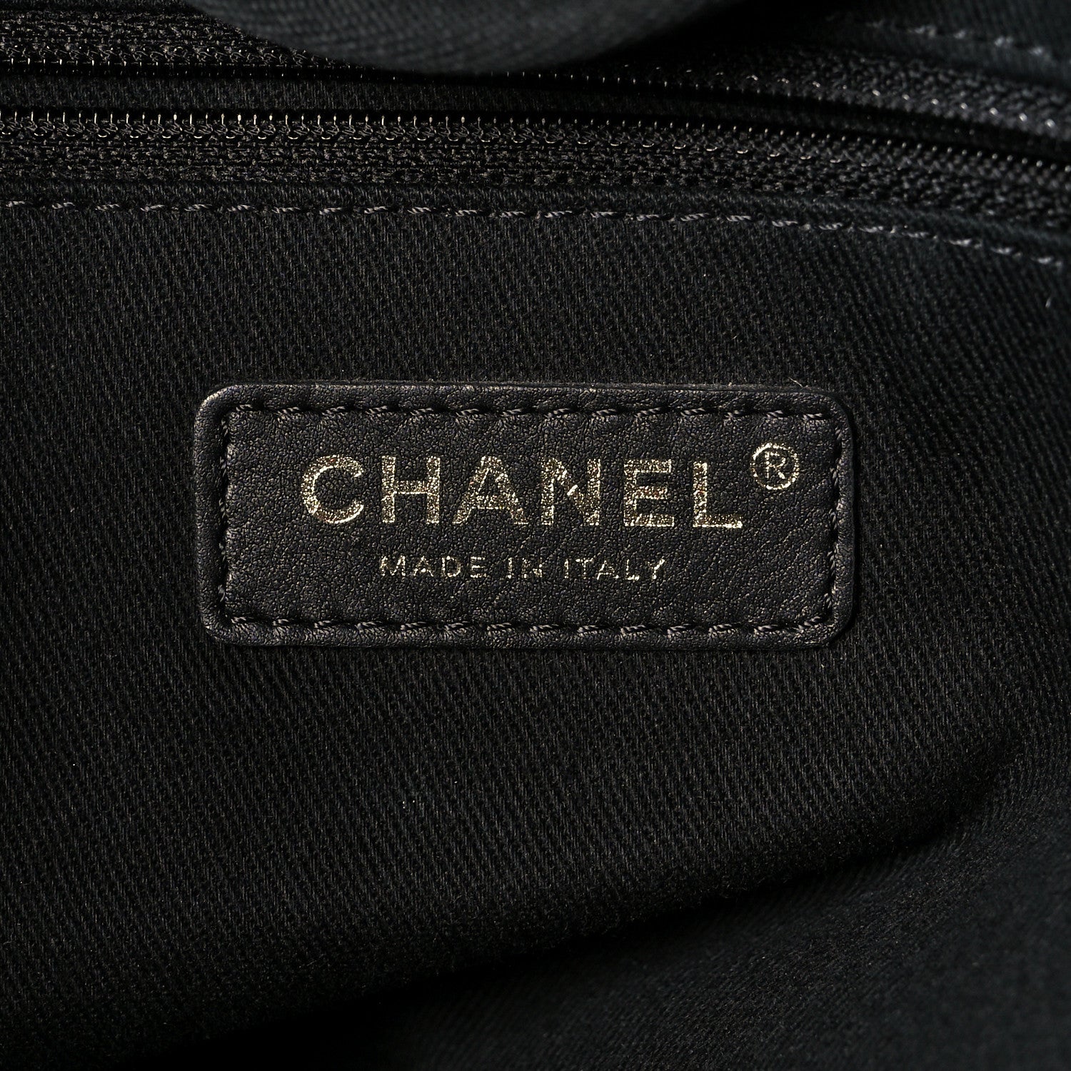 Chanel Woven Straw Raffia Medium Deauville Tote Black 7 of 9
