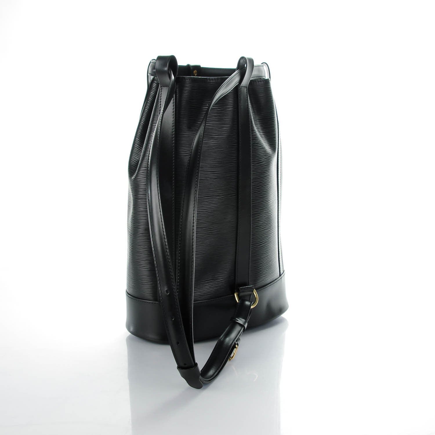 Louis Vuitton Epi Randonnee PM Black 3 of 7