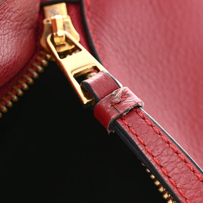 Loewe Calfskin Colorblock Medium Puzzle Bag Red 12 of 18