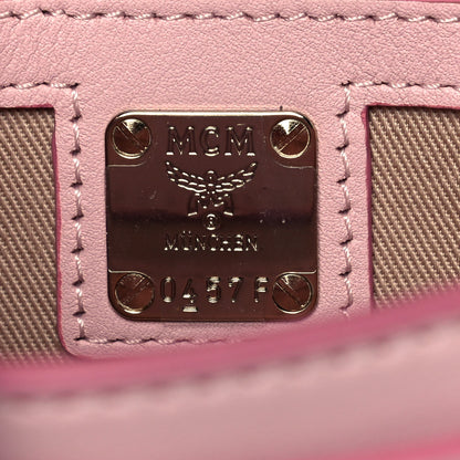 MCM Visetos Monogram Medium Millie Crossbody Bag Soft Pink 5 of 11