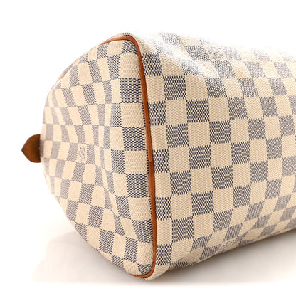 Louis Vuitton Damier Azur Speedy 30 8 of 9