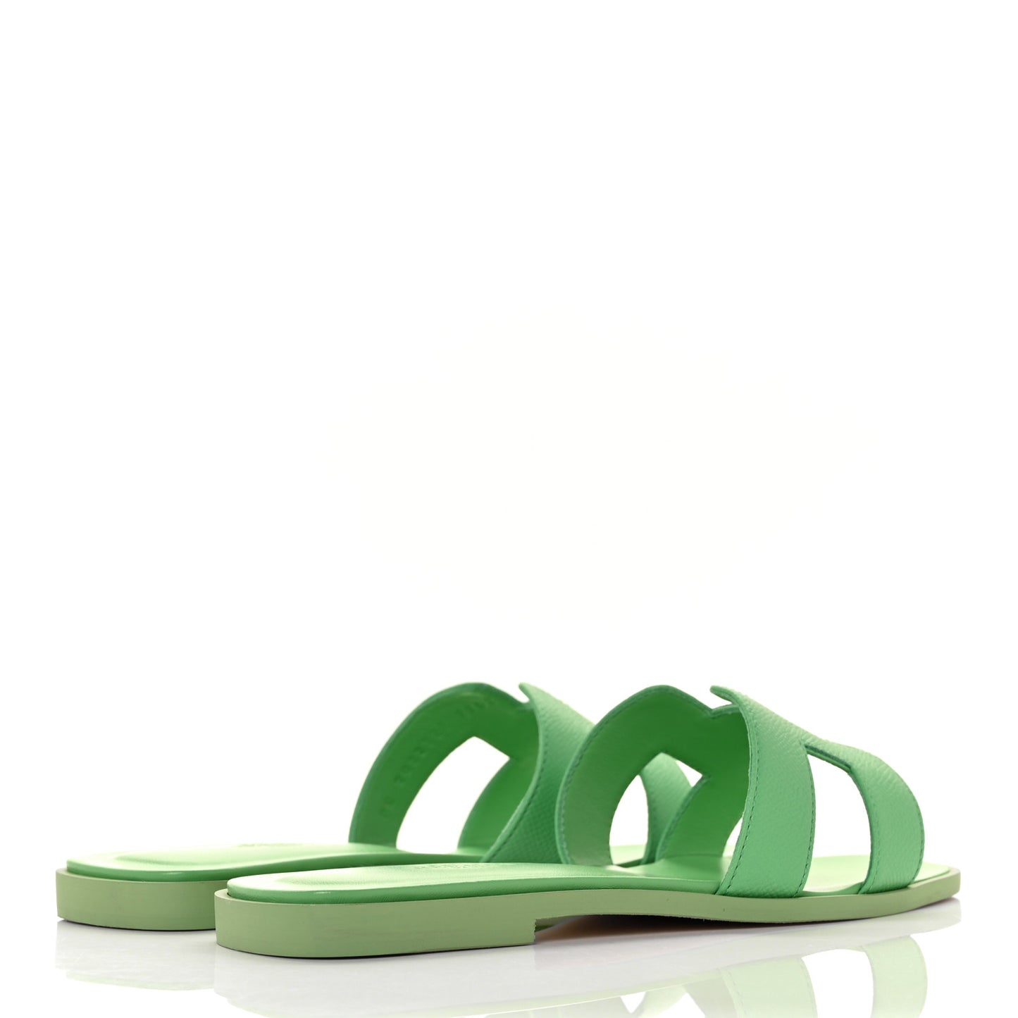Epsom Oran Sandals 37.5 Vert Pomme