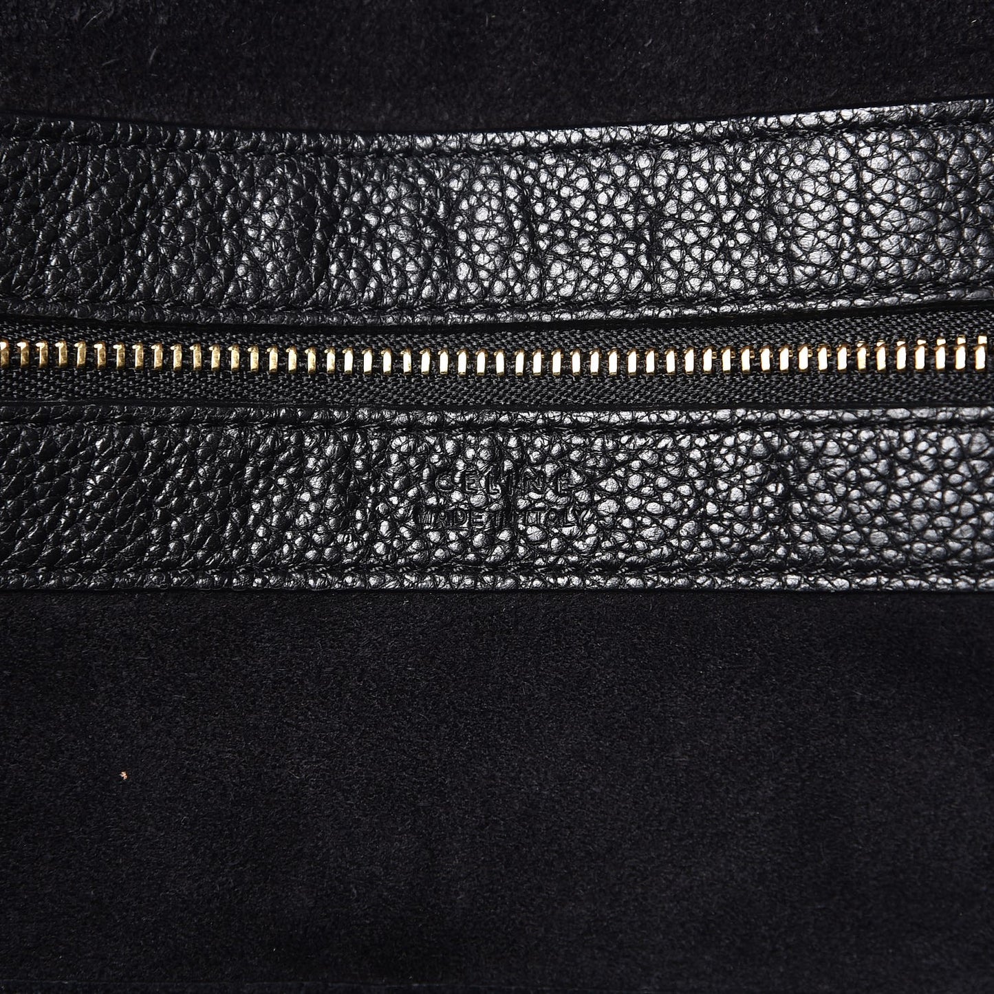 Soft Grained Calfskin Medium Belt Cabas Phantom Black