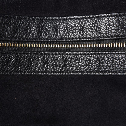 Celine Soft Grained Calfskin Medium Belt Cabas Phantom Black 7 of 10