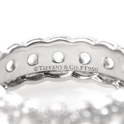 Tiffany Platinum Diamond 1.76ctw Cobblestone Ring 56 7.5 4 of 4