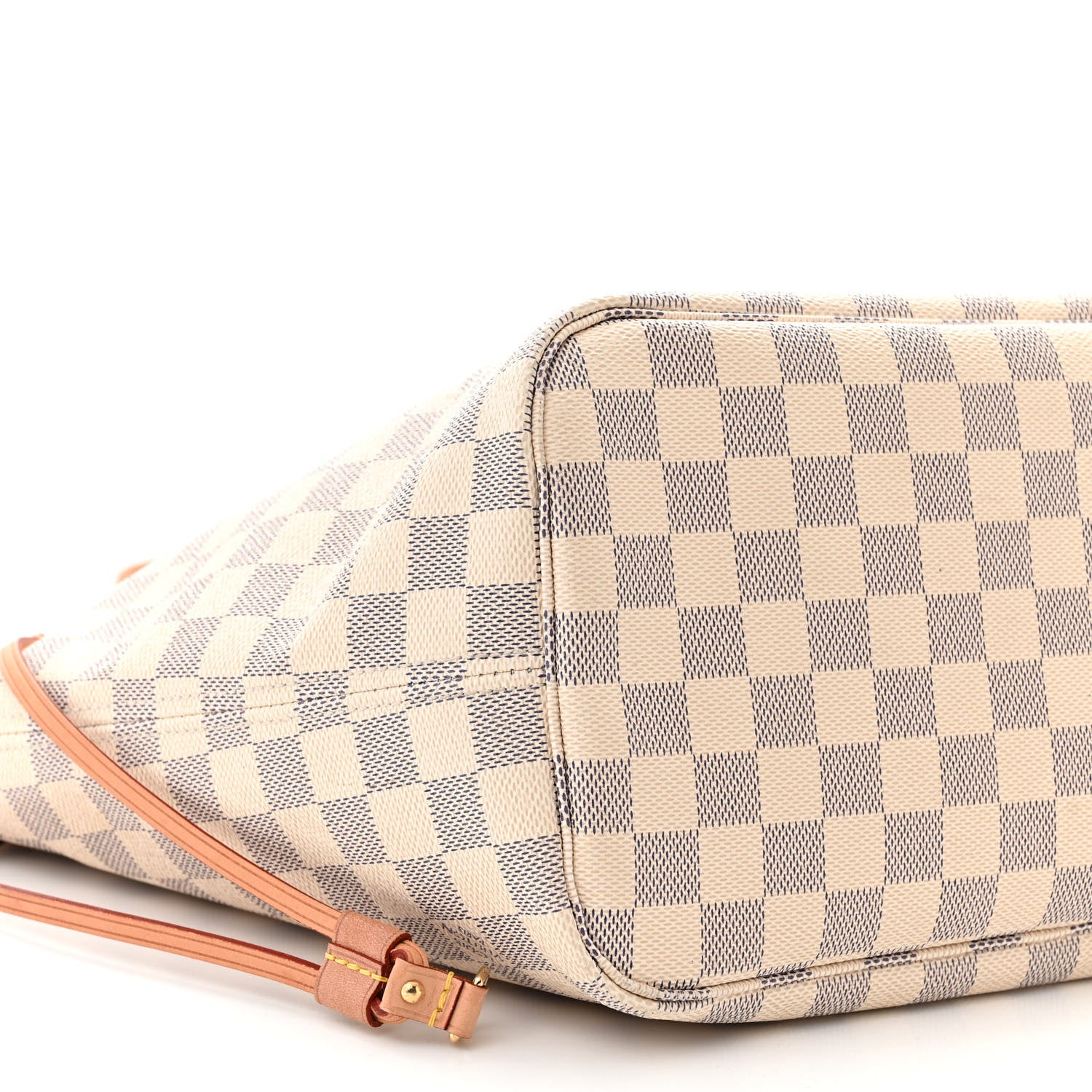 Louis Vuitton Damier Azur Neo Neverfull MM Rose Ballerine 8 of 9