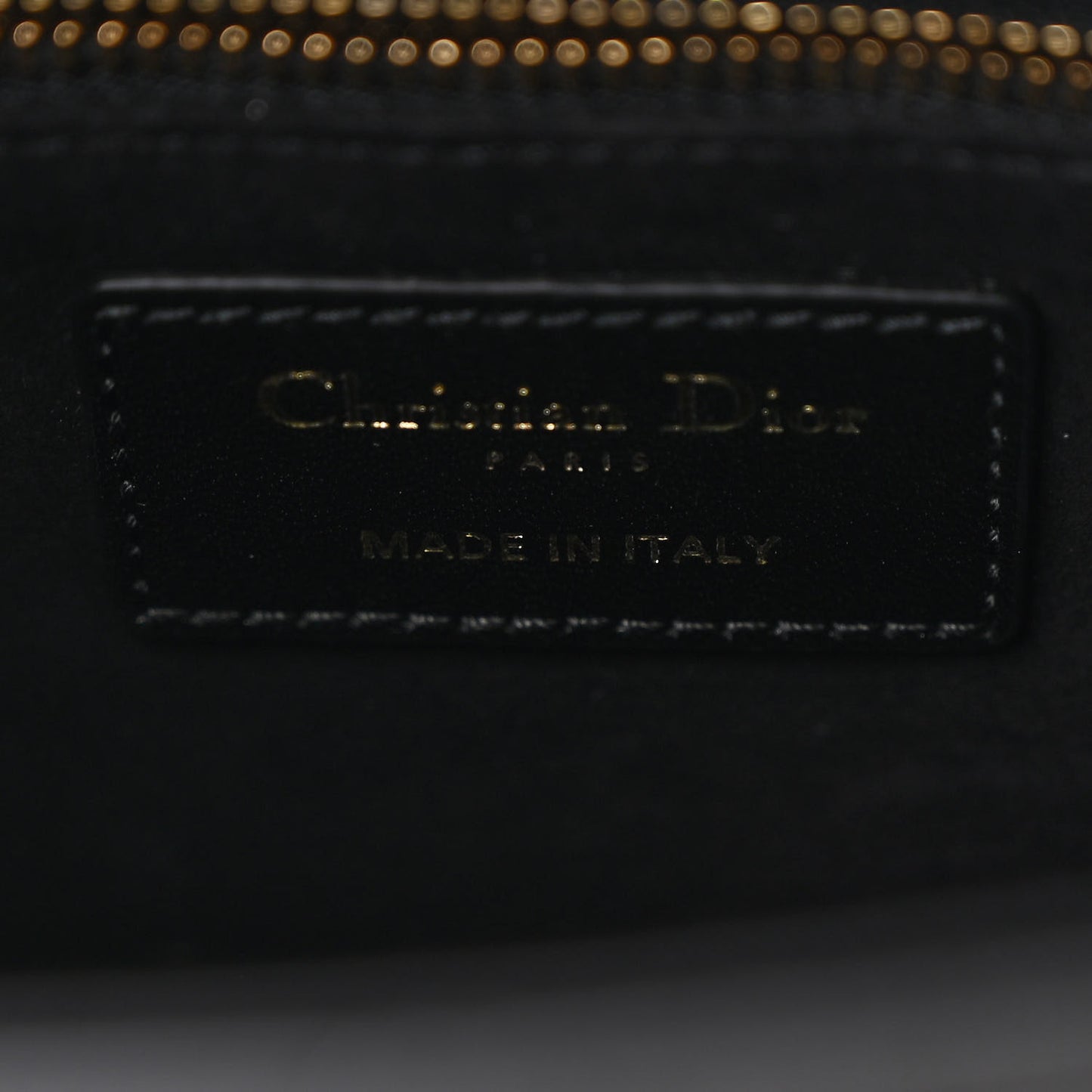 Lambskin Cannage Small My ABCDior Lady Dior Black