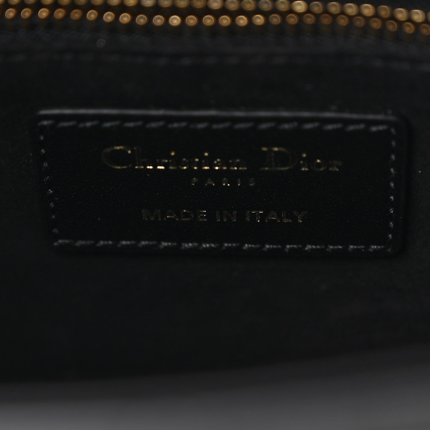 Christian Dior Lambskin Cannage Small My ABCDior Lady Dior Black 6 of 10