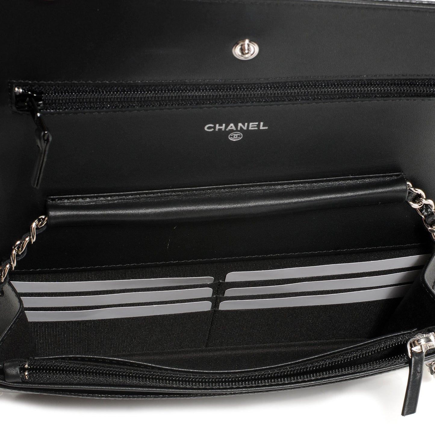 Caviar Timeless Wallet on Chain WOC Black