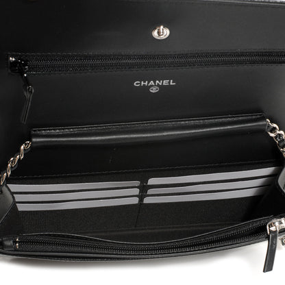 Chanel Caviar Timeless Wallet on Chain WOC Black 6 of 10