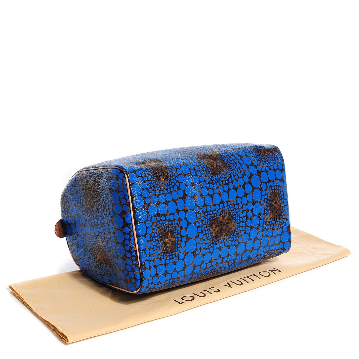 Monogram Kusama Town Speedy 30 Blue