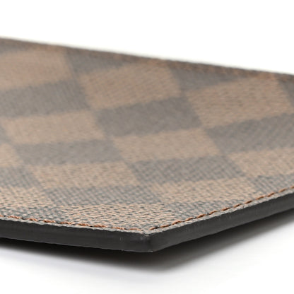 Louis Vuitton Damier Ebene Studded Felicie Chain Wallet Zippered Insert 8 of 8