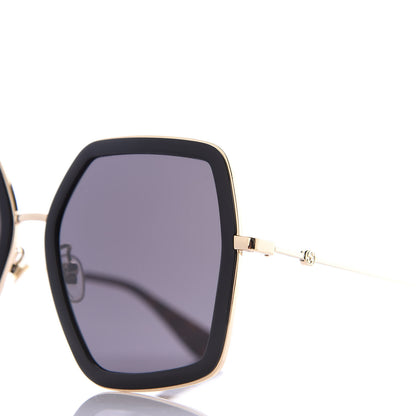 Gucci Acetate Oversize Square Frame GG0106S Sunglasses Black 7 of 7
