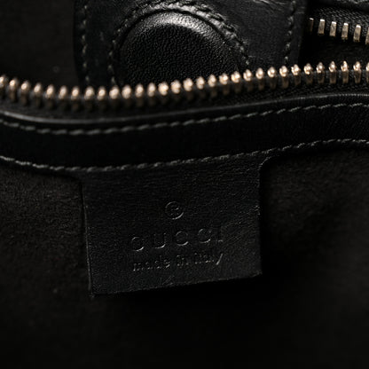 Gucci GG Supreme Monogram Caleido Web Vertical Tote Black 6 of 13