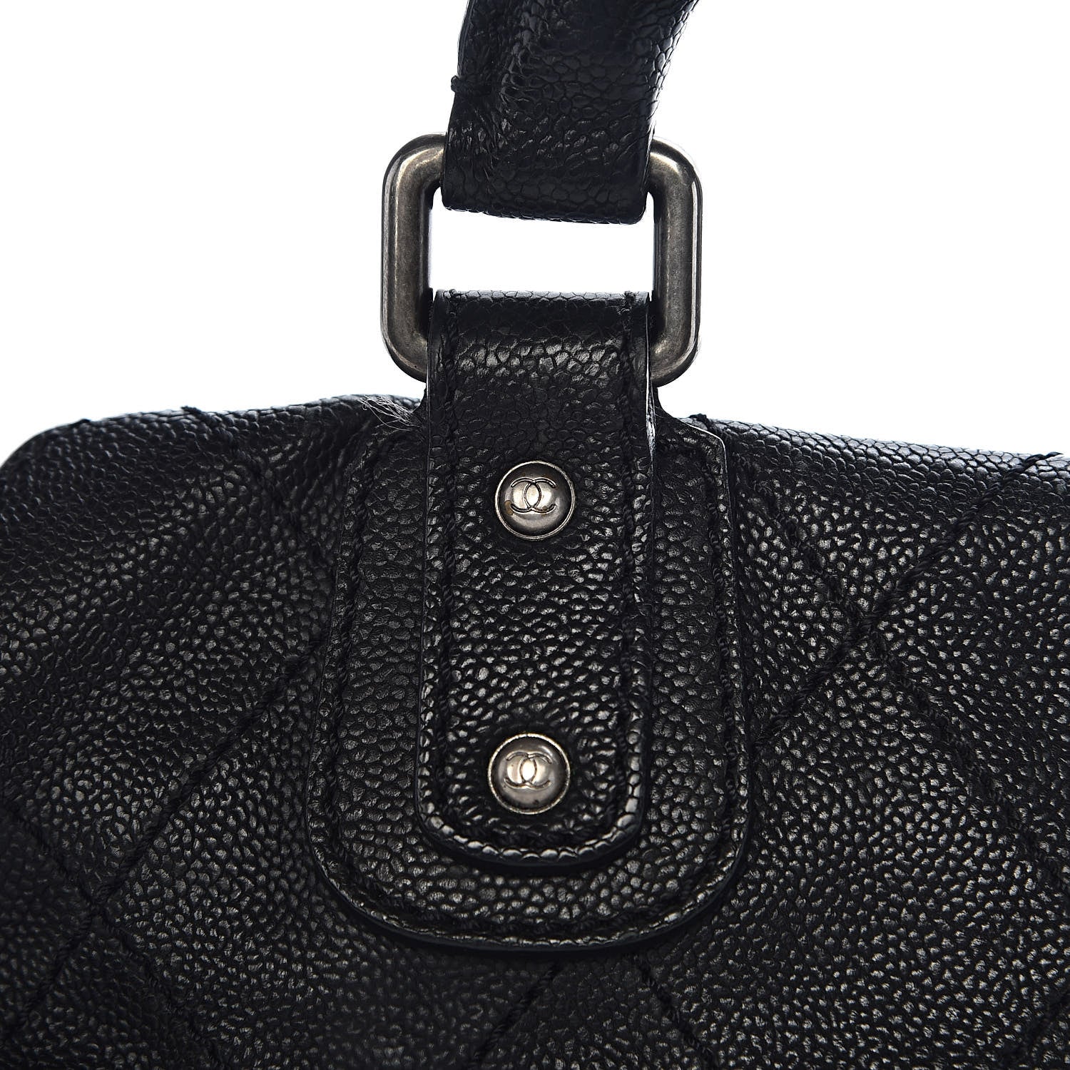 Chanel Caviar Small Outdoor Ligne Doctor Bag Black 7 of 27