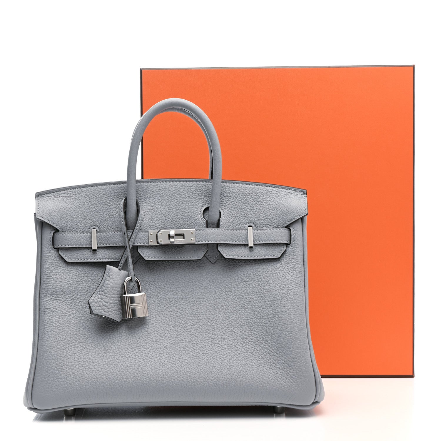 Hermes Togo Birkin 25 Gris Pantin 1785076 – FASHIONPHILE