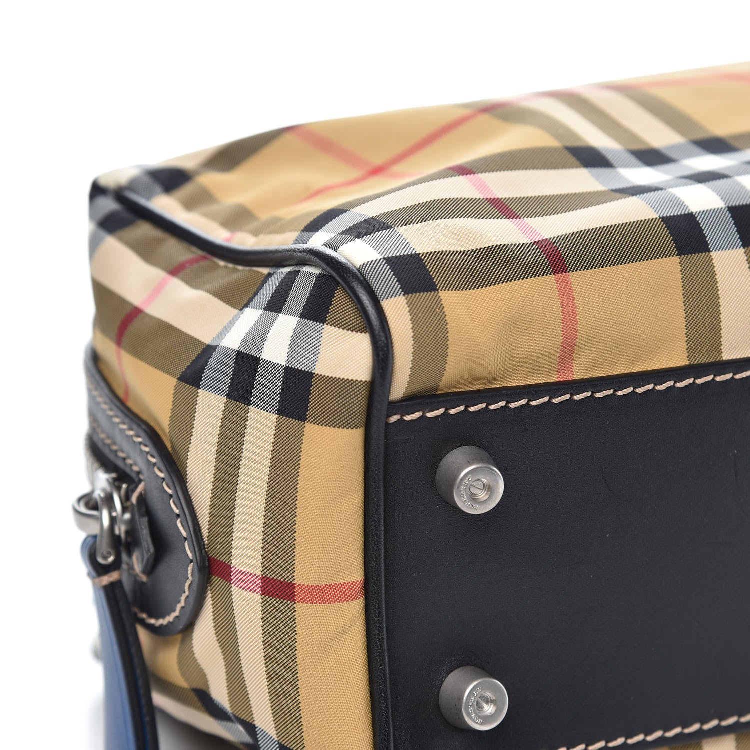 Burberry Horseferry Check Cosmetic Case Black 7 of 7
