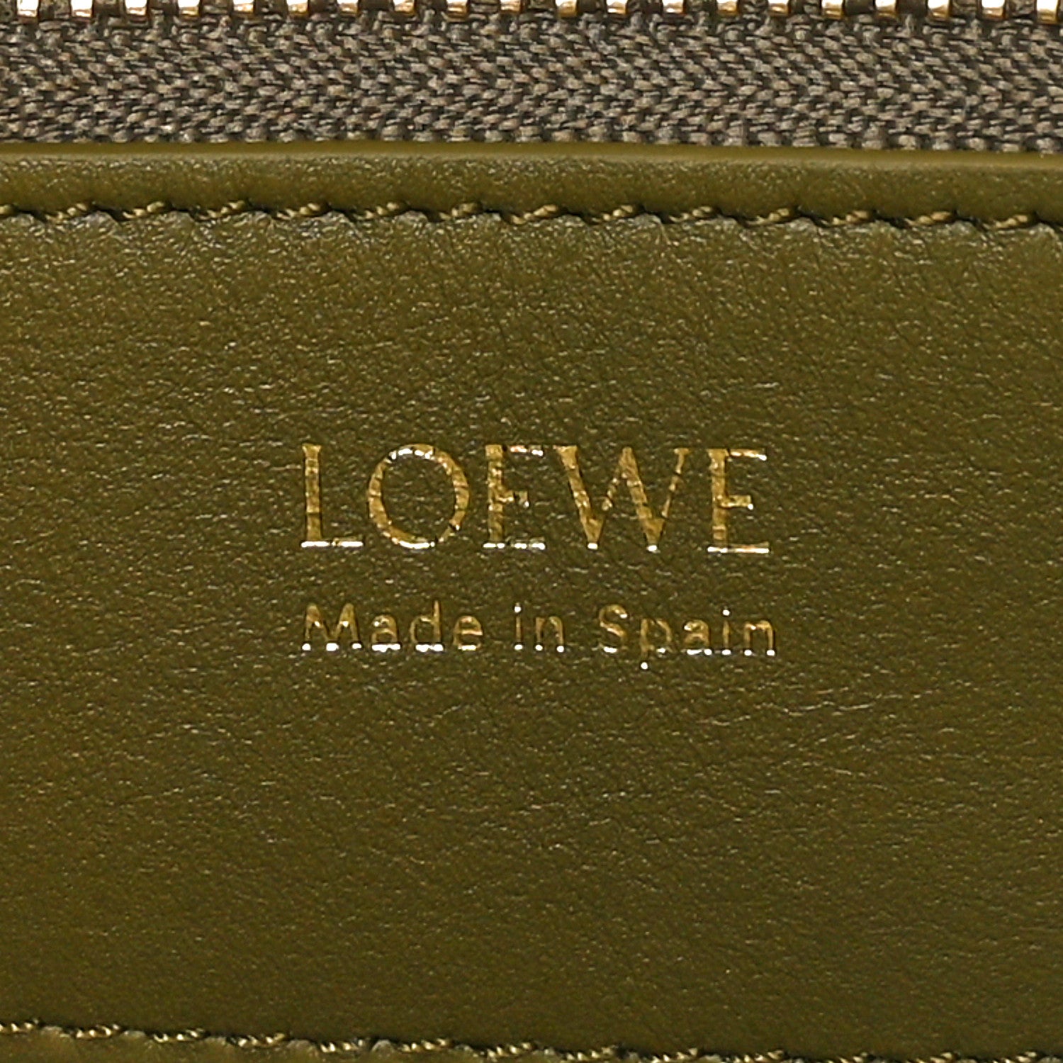 Loewe Supple Calfskin Small Madrid Bag Olive 6 of 9