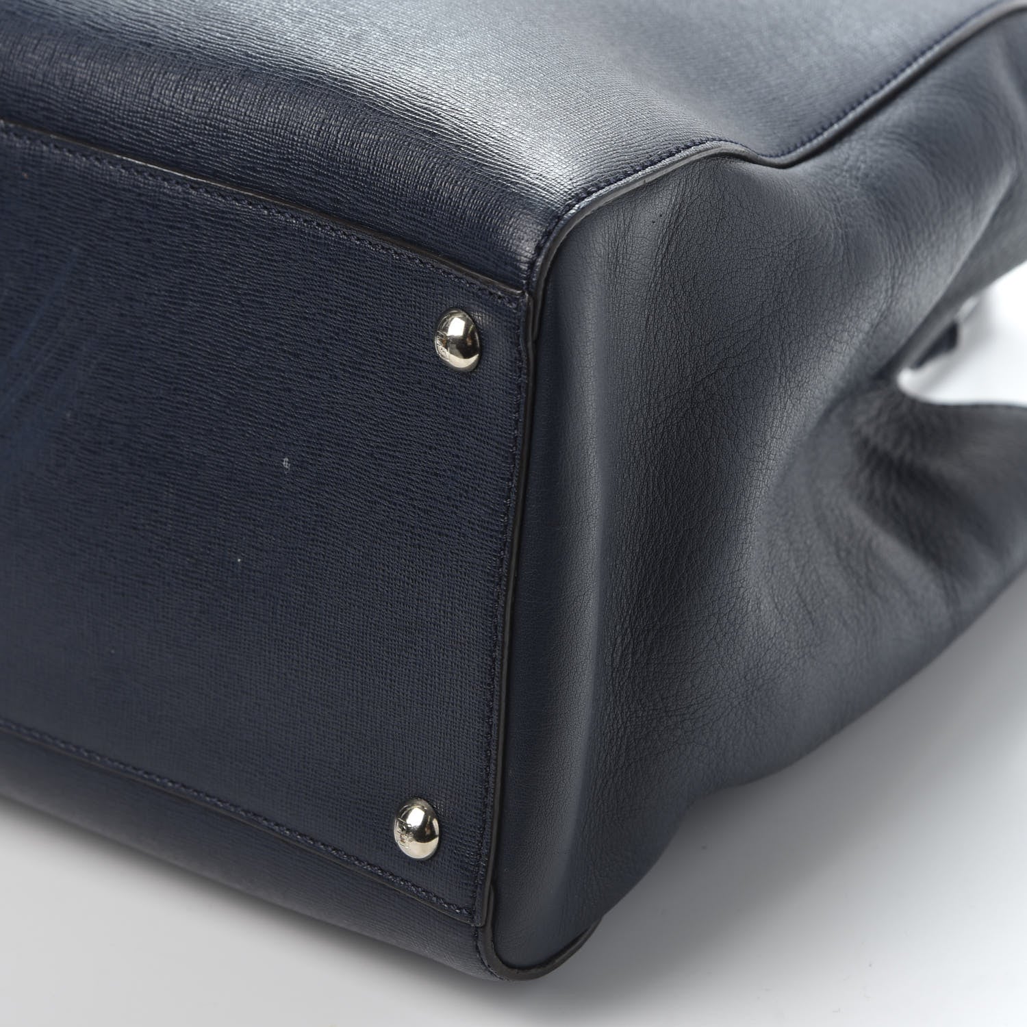 Fendi Vitello Elite Regular 2Jours Tote Lavagna 6 of 11