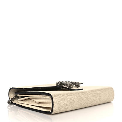 Gucci Dollar Calfskin Mini Dionysus Chain Wallet Mystic White 4 of 10