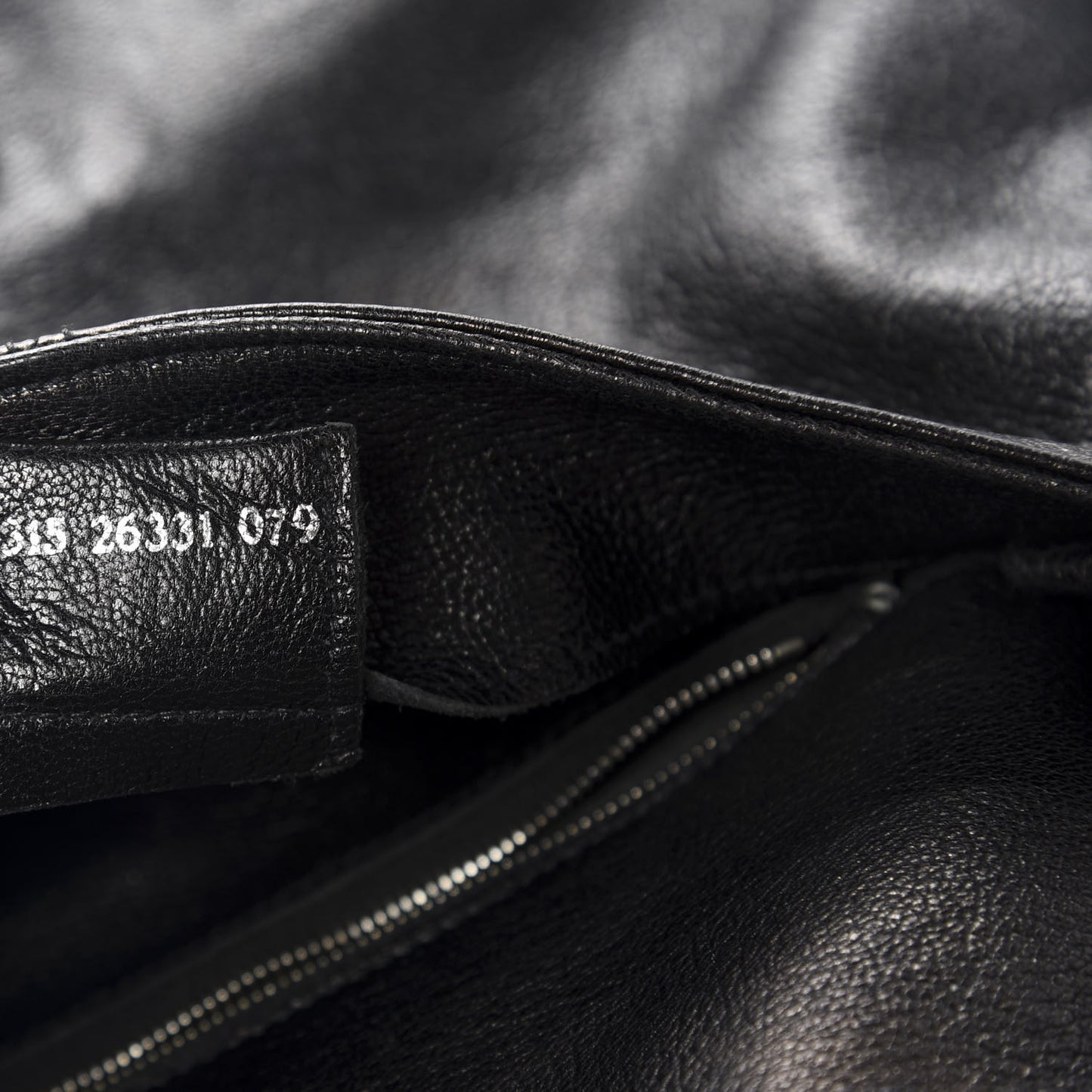 Calfskin Big Forever Mama Baguette Black