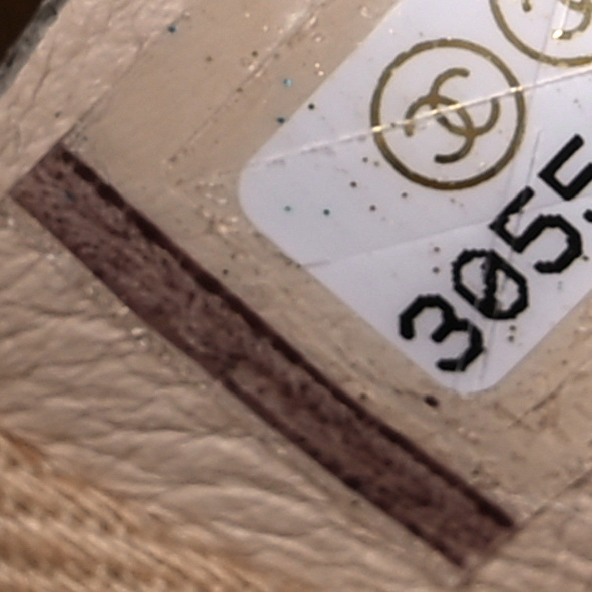 Chanel Iridescent Caviar Quilted Small Coco Handle Flap White 7 of 10