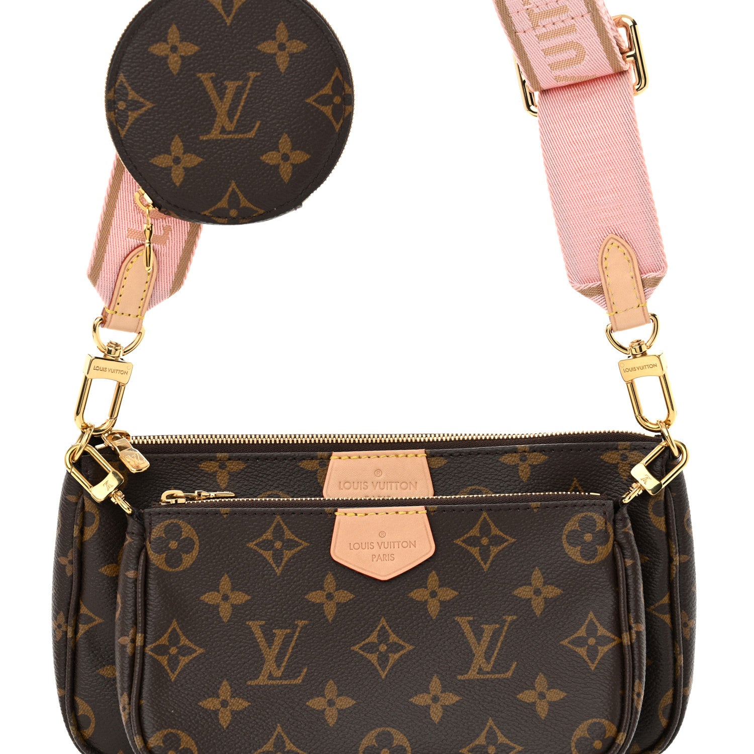 Louis Vuitton Monogram Multi Pochette Accessories Rose Clair 8 of 10