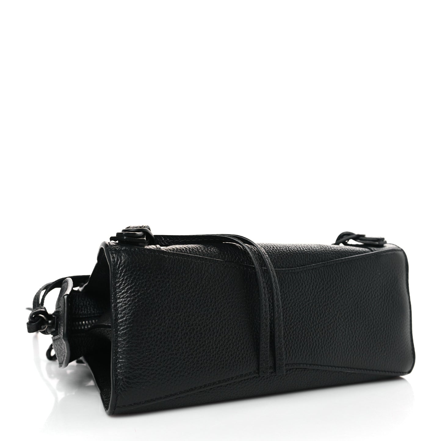 Grained Calfskin Neo Classic Black Hardware Mini City Black