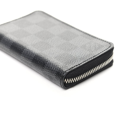 Louis Vuitton Damier Graphite Zippy Coin Purse Vertical 8 of 9