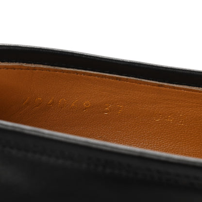 Gucci Calfskin Womens Jordaan Loafers 37 Black 8 of 8