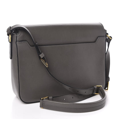 Tom Ford Calfskin Natalia Large Bag Graphite 3 of 9