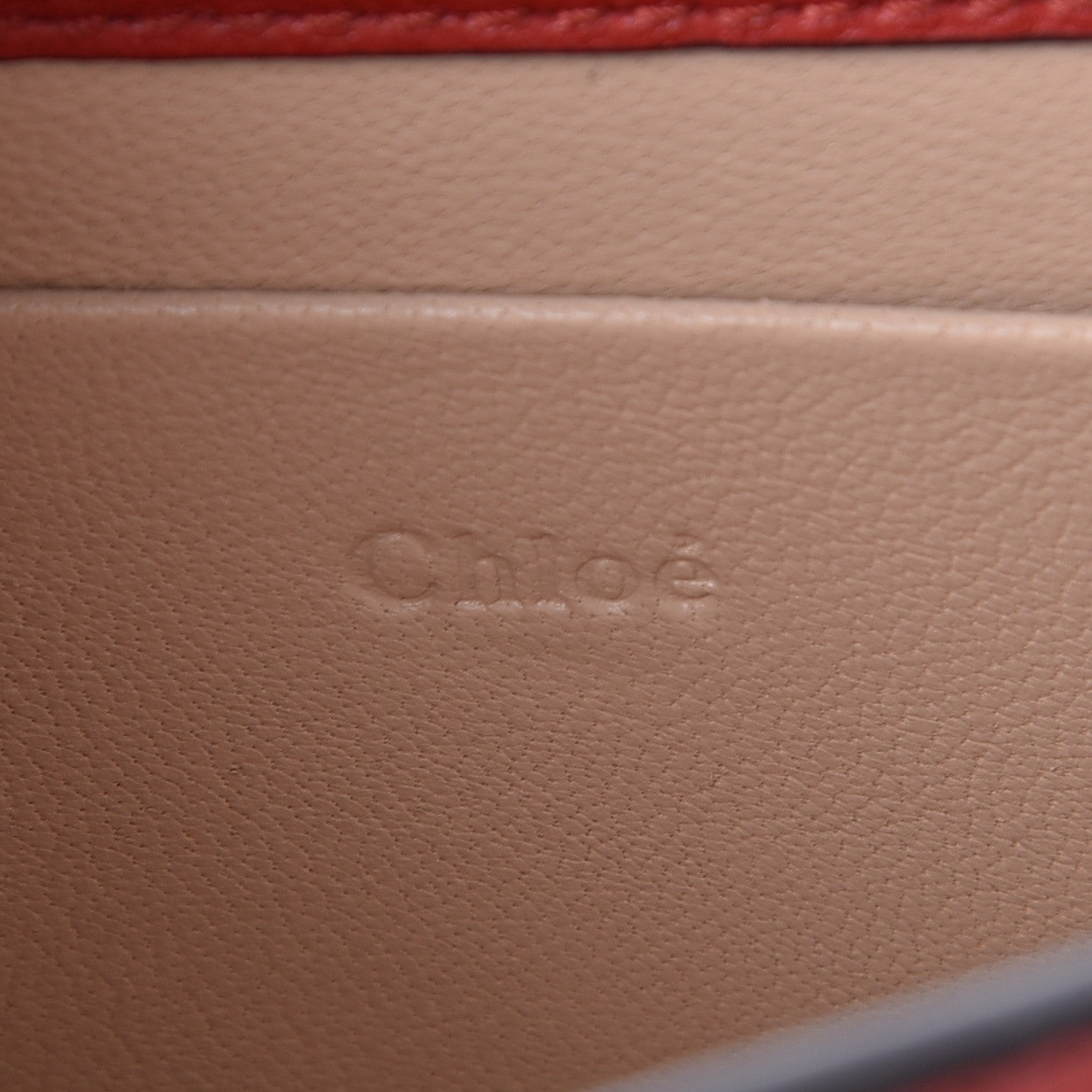 Chloe Calfskin Small Nile Bracelet Minaudiere Bag Dahlia Red 6 of 9