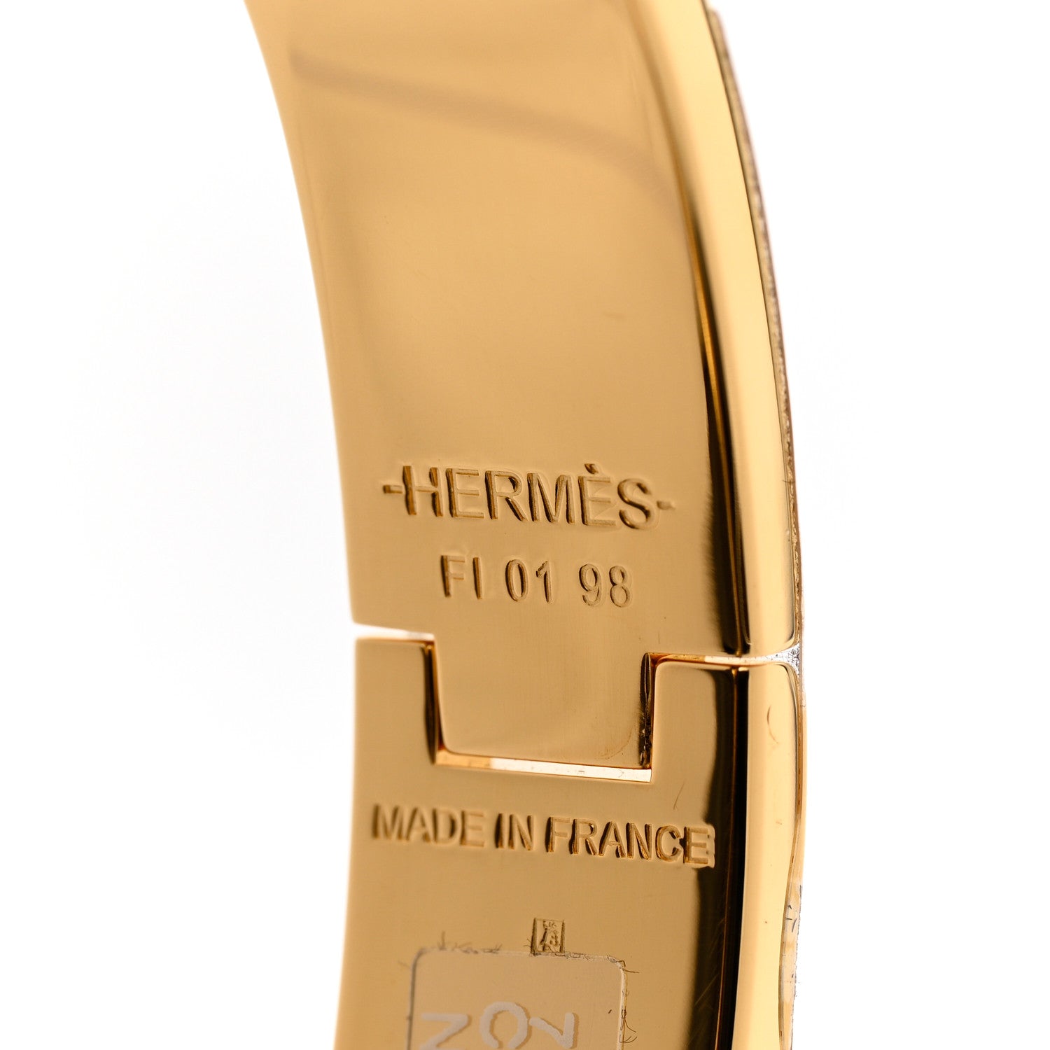 Hermes Enamel Narrow Clic Clac H Bracelet PM Black 4 of 6