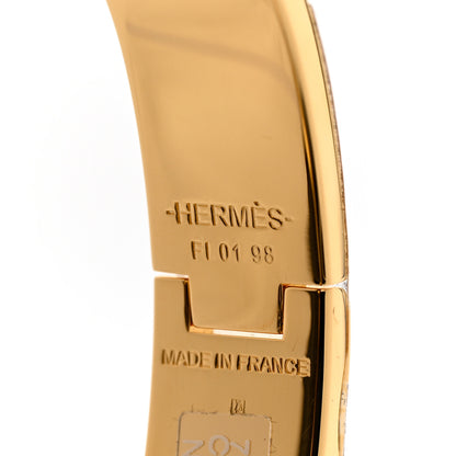 Hermes Enamel Narrow Clic Clac H Bracelet PM Black 4 of 6