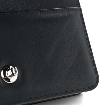 Chanel Lambskin Crystal Quilted Wallet On Chain WOC Black 11 of 11