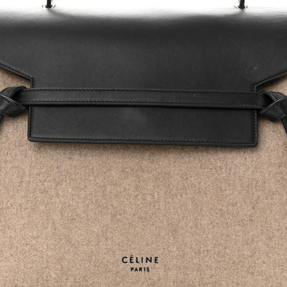 Celine Felt Smooth Calfskin Mini Belt Bag Beige 8 of 15