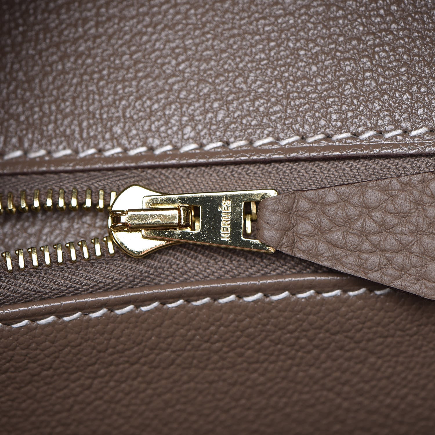Hermes Togo Birkin 30 Etoupe 15 of 41