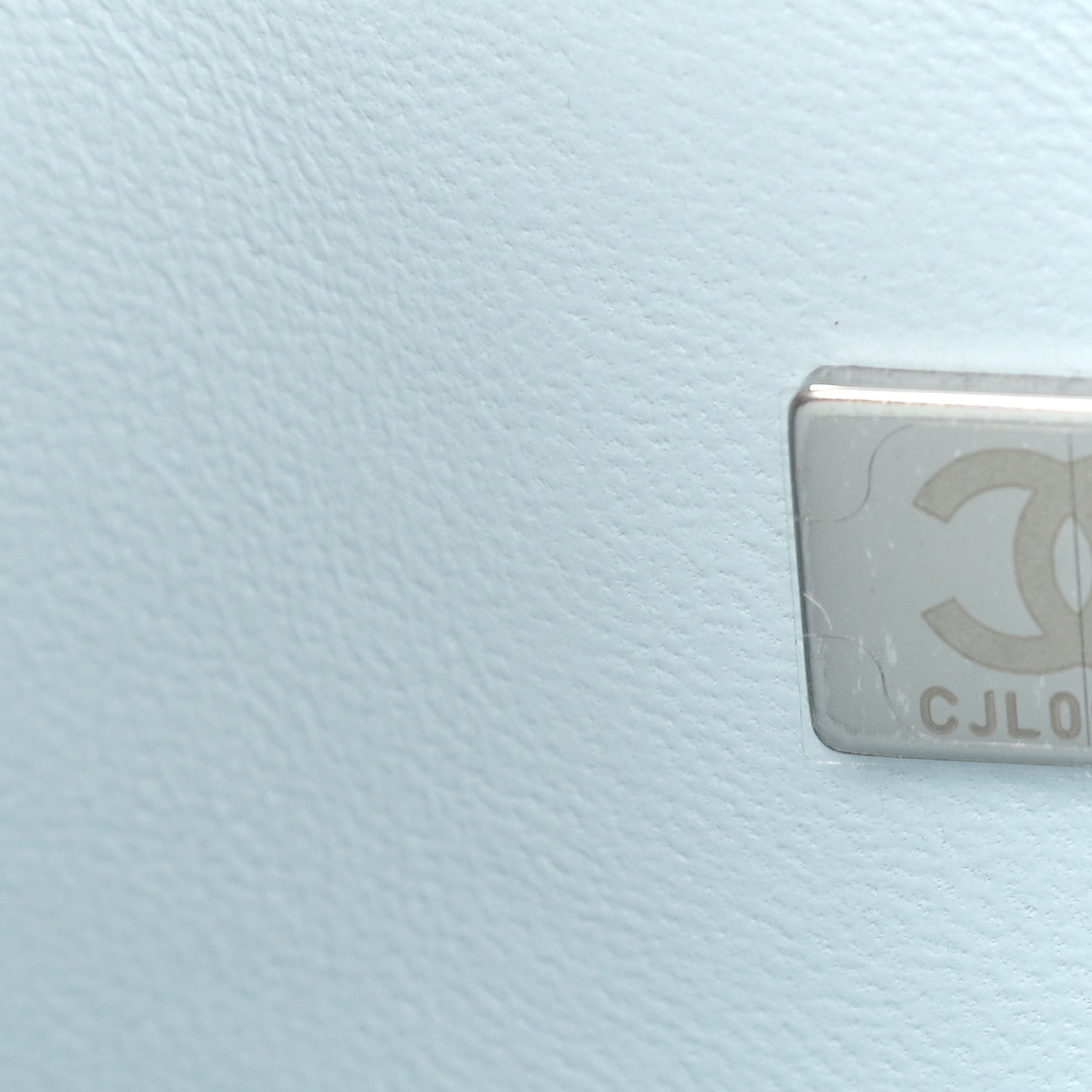 Chanel Caviar Quilted Small Double Flap Light Blue 6 of 10