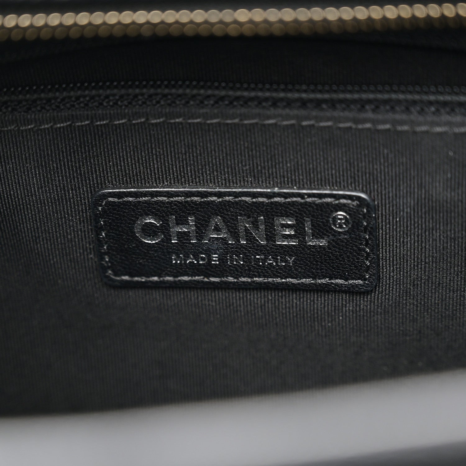 Chanel Patent Goatskin Quilted Medium Gabrielle Hobo Black 6 of 13