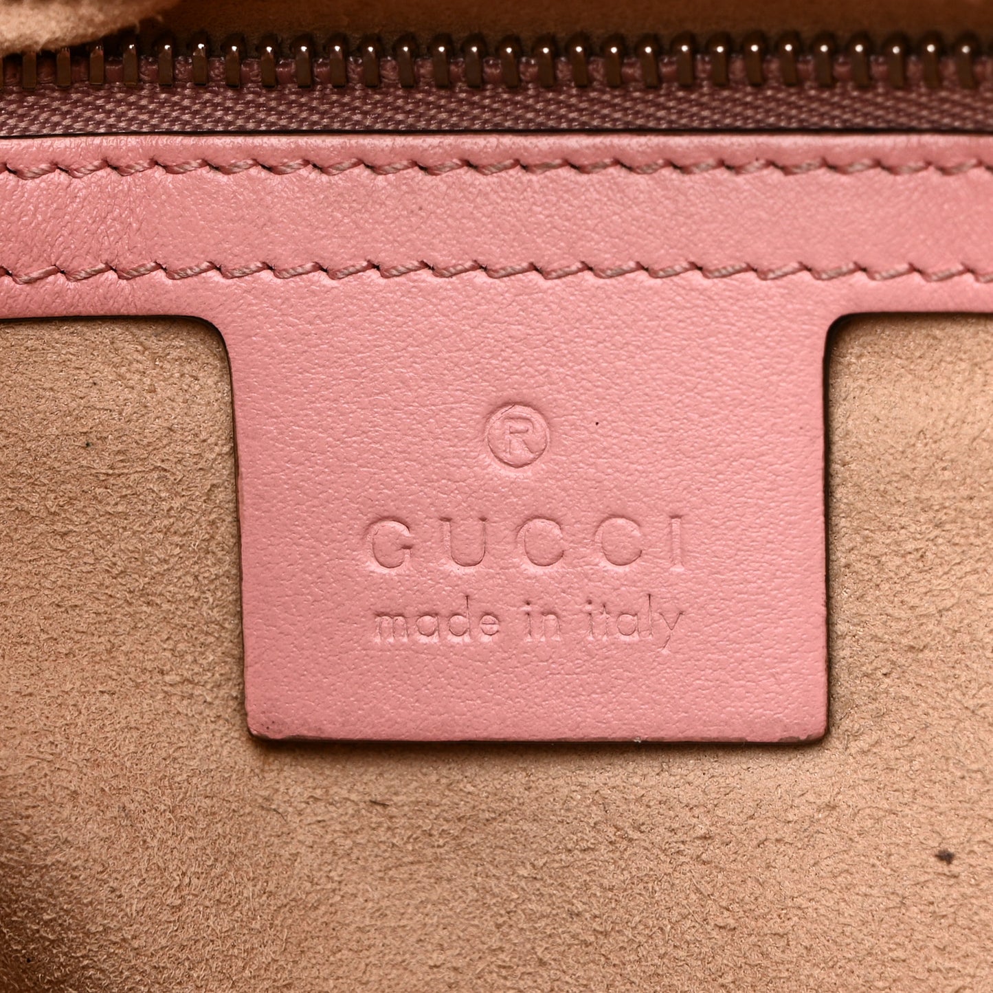Calfskin Matelasse Small GG Marmont Shoulder Bag Wild Rose