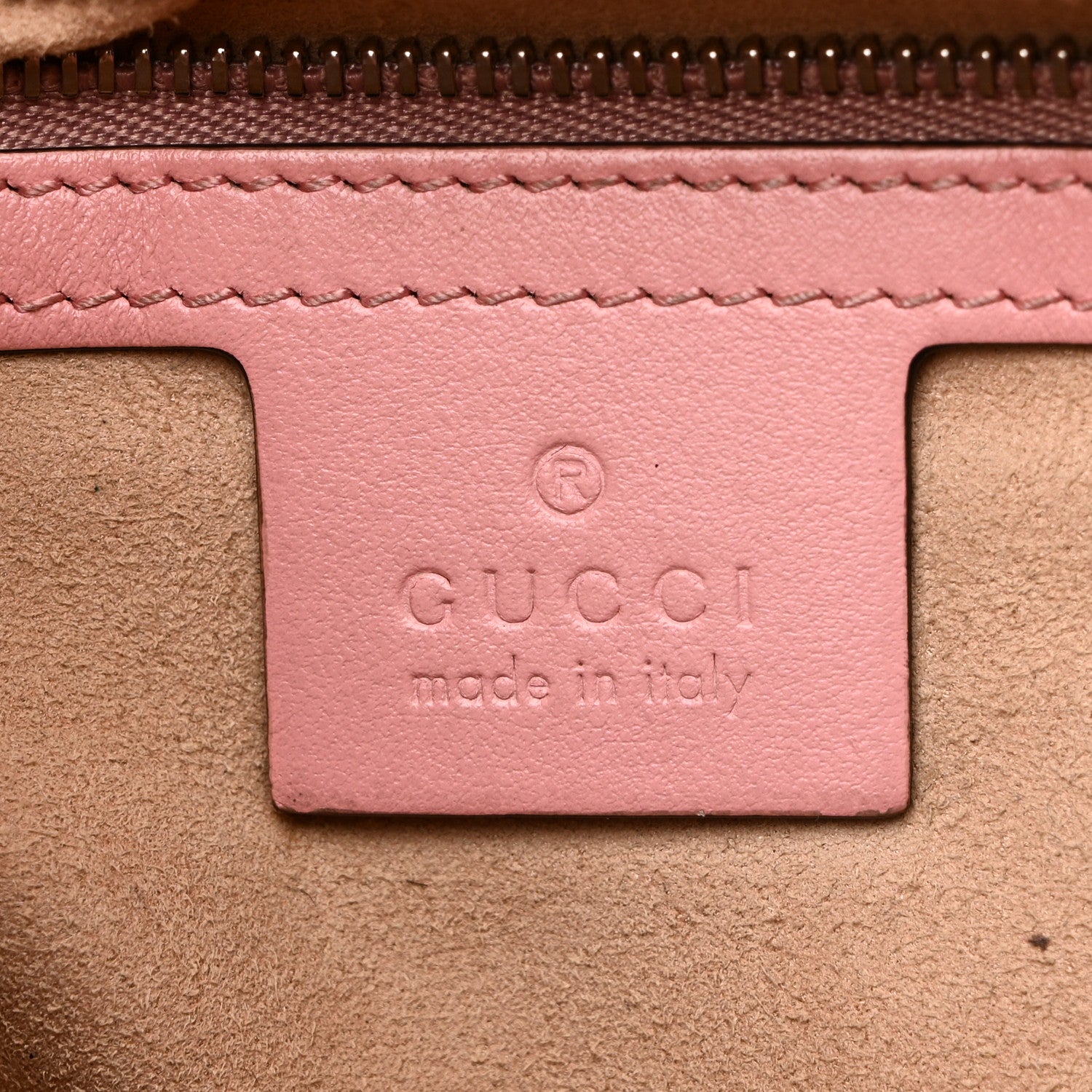 Gucci Calfskin Matelasse Small GG Marmont Shoulder Bag Wild Rose 6 of 10